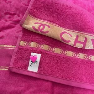Pink towels new never used